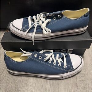 Converse Navy Low-Top Sneakers